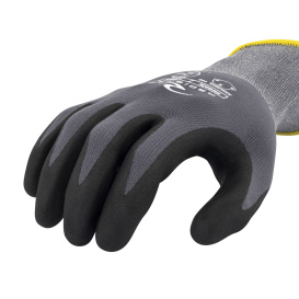 Radians RWG63 Touchscreen Nylon/Spandex Shell with Micro Foam Nitrile Coated Gloves