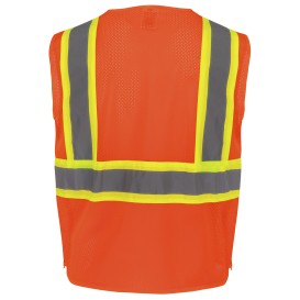 Radians SV232-2 Type R Class 2 Mesh Two-Tone Surveyor Safety Vest - Orange