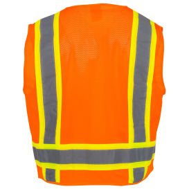 Radians SV6-2ZOM Type R Class 2 Two-Tone Surveyor Safety Vest - Orange