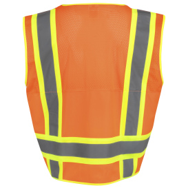 Radians SV69-2ZOM Type R Class 2 Two-Tone Surveyor Safety Vest - Orange