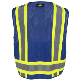 Radians SV6P Type O Class 1 Mesh Surveyor Safety Vest - Blue