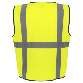 Radians SV7E Economy Type R Class 2 Solid Surveyor Safety Vest - Yellow/Lime