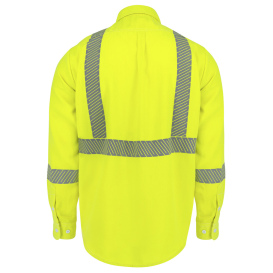 Neese VTS5SH3FY Tecasafe One Type R Class 3 FR Shirt - Fluorescent Yellow