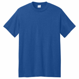 Port & Company PC01 Core Blend Recycled Tee - True Royal Heather