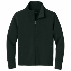 OGIO LOG860 Ladies Transcend Full-Zip - Blacktop