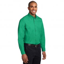 Port Authority S608ES Extended Size Long Sleeve Easy Care Shirt - Court Green