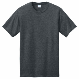 Port & Company PC340 CVC Tee - Dark Heather Grey