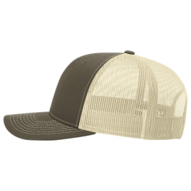 Richardson 112 Snapback Trucker Cap - Chocolate Chip/Birch