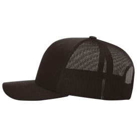 Richardson 112 Snapback Trucker Cap - Coffee