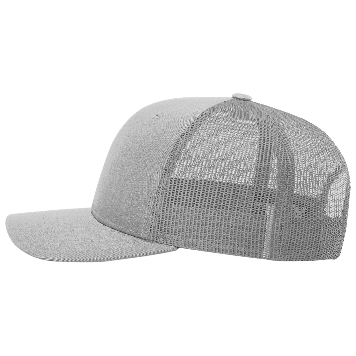 Richardson 112 Snapback Trucker Cap - Light Grey