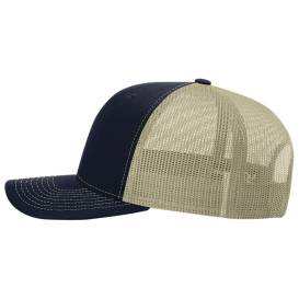 Richardson 112 Snapback Trucker Cap - Navy/Khaki