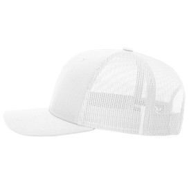 Richardson 112PL R-Flex Adjustable Trucker - White