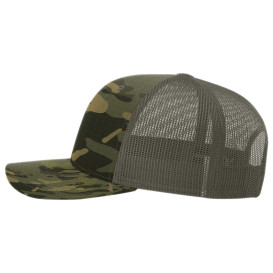 Richardson 112PT Printed Tactical Trucker Cap - Multicam Tropic/Loden