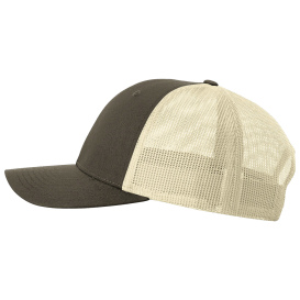 Richardson 115 Low Pro Trucker Cap - Chocolate Chip/Birch
