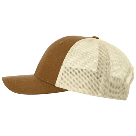 Richardson 115 Low Pro Trucker Cap - Caramel/Birch