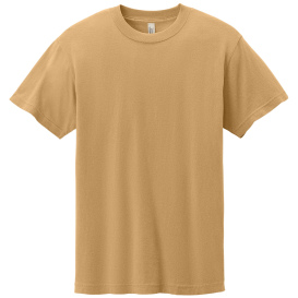 American Apparel 1301GD Unisex Heavyweight Cotton Garment-Dyed Tee - Faded Mustard