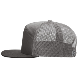 Richardson 168 Seven-Panel Trucker Cap - Charcoal