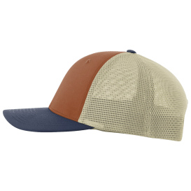 Richardson 173 Hood River Cap - Desert Orange/Light Khaki/Insignia Blue