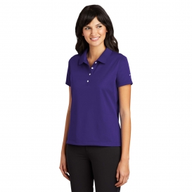 Nike 203697 Ladies Tech Basic Dri-FIT Polo - Varsity Purple