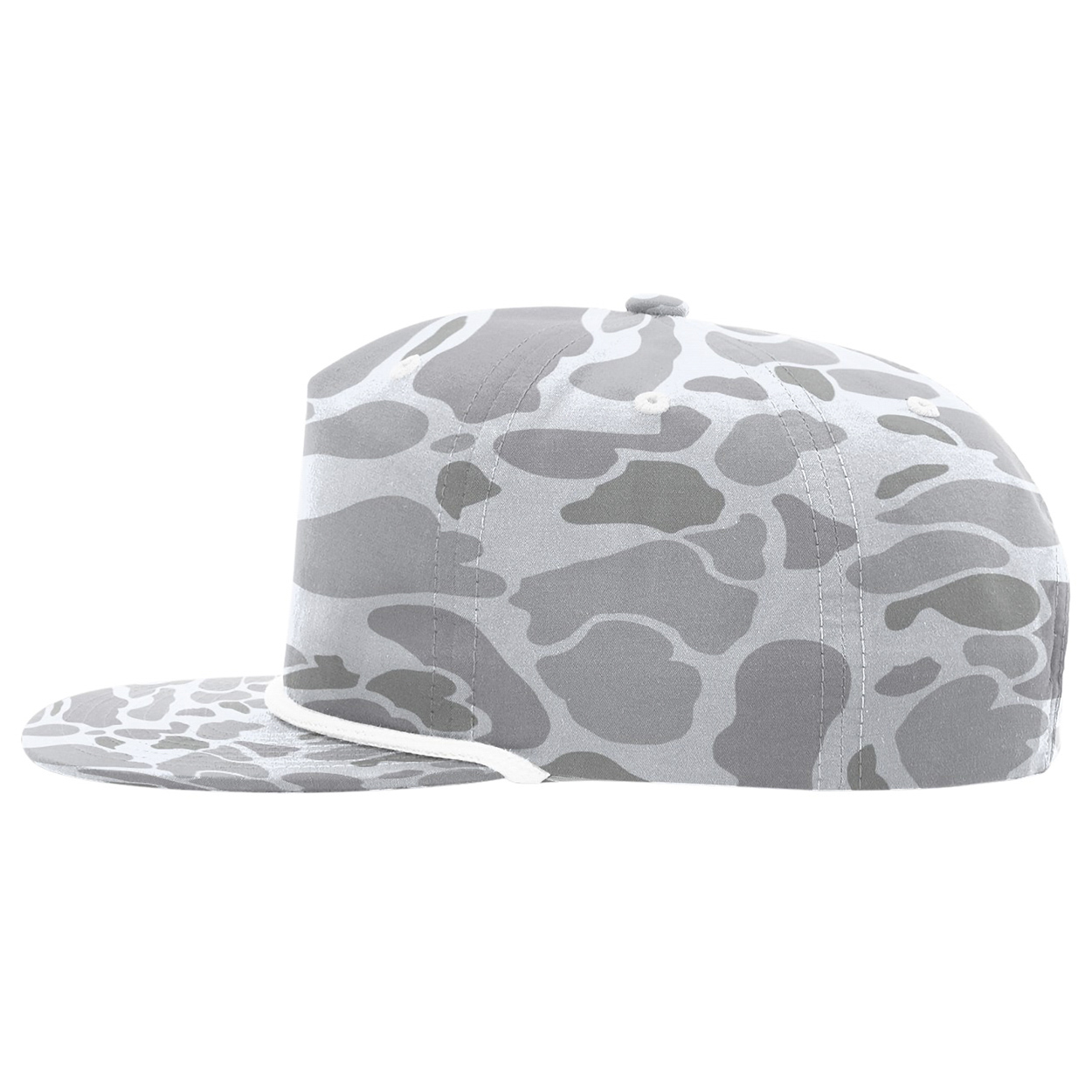 Richardson 256 Printed Umpqua Gramps Cap - Blizzard Duck Camo/White
