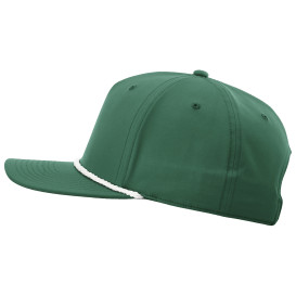 Richardson 258 Five Panel Classic Rope Cap - Kelly/White