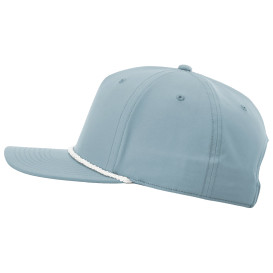 Richardson 258 Five Panel Classic Rope Cap - Smoke Blue/White