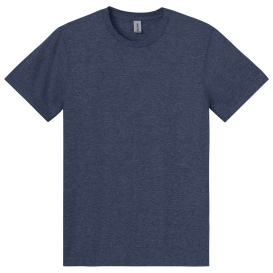 Gildan 3000 Light Cotton Tee - Heather Navy