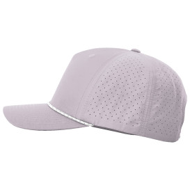 Richardson 355 Laser Perf Performance Rope Cap - Lilac/White Grey