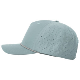 Richardson 355 Laser Perf Performance Rope Cap - Smoke Blue/Grey White