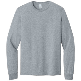 Jerzees 363L Classics Unisex Cotton Long Sleeve T-Shirt - Athletic Heather