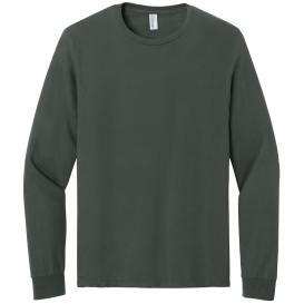 Jerzees 363L Classics Unisex Cotton Long Sleeve T-Shirt - Charcoal Gray
