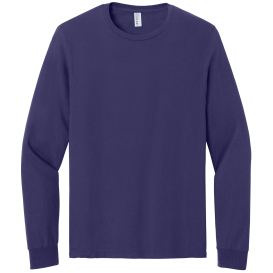 Jerzees 363L Classics Unisex Cotton Long Sleeve T-Shirt - Deep Purple