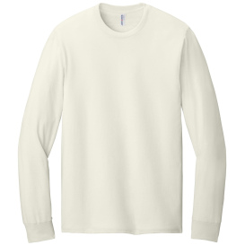 Jerzees 363L Classics Unisex Cotton Long Sleeve T-Shirt - Sweet Cream Heather