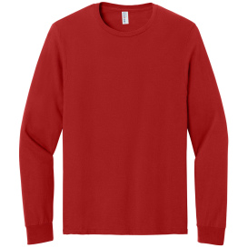 Jerzees 363L Classics Unisex Cotton Long Sleeve T-Shirt - True Red