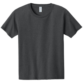 Jerzees 363Y Classics Youth Cotton T-Shirt - Black Heather