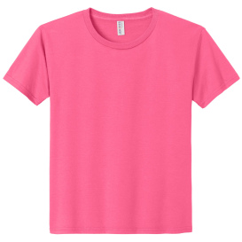 Jerzees 363Y Classics Youth Cotton T-Shirt - Neon Pink