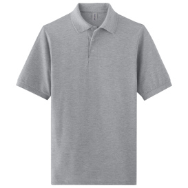 Jerzees 443M Unisex Premium Ring Spun Cotton Pique Sport Shirt - Athletic Heather