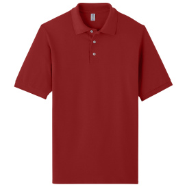 Jerzees 443M Unisex Premium Ring Spun Cotton Pique Sport Shirt - True Red