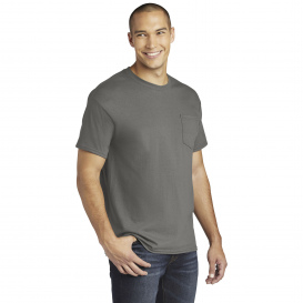 Gildan 5300 Heavy Cotton Pocket T-Shirt - Charcoal