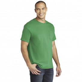 Gildan 5300 Heavy Cotton Pocket T-Shirt - Irish Green