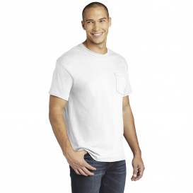 Gildan 5300 Heavy Cotton Pocket T-Shirt - White
