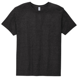 Jerzees 560M Premium Blend Ring Spun T-Shirt - Black Ink Heather