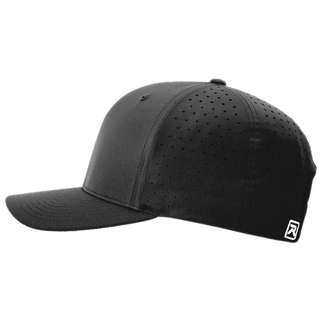 Richardson 632 Laser Perf R-Flex Snapback Cap - Black