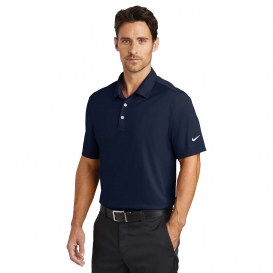 Nike 637167 Dri-FIT Vertical Mesh Polo - Marine | Full Source