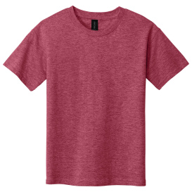 Gildan 64000B Youth Softstyle T-Shirt - Heather Red