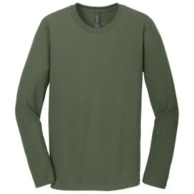 Gildan 64400 Softstyle Long Sleeve T-Shirt - Military Green