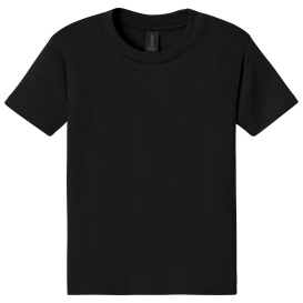 Gildan 65000B Youth Softstyle Midweight Tee - Pitch Black