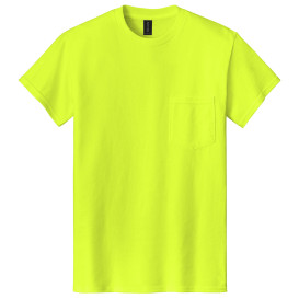 Gildan 8300 DryBlend Pocket T-Shirt - Safety Green