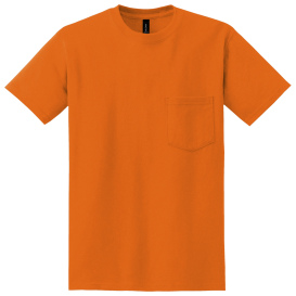 Gildan 8300 DryBlend Pocket T-Shirt - Safety Orange