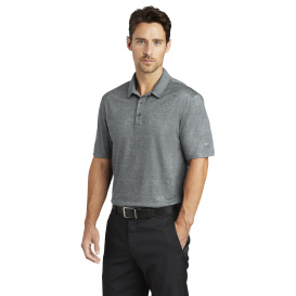 Nike 838965 Dri-FIT Crosshatch Polo - Cool Grey/Anthracite